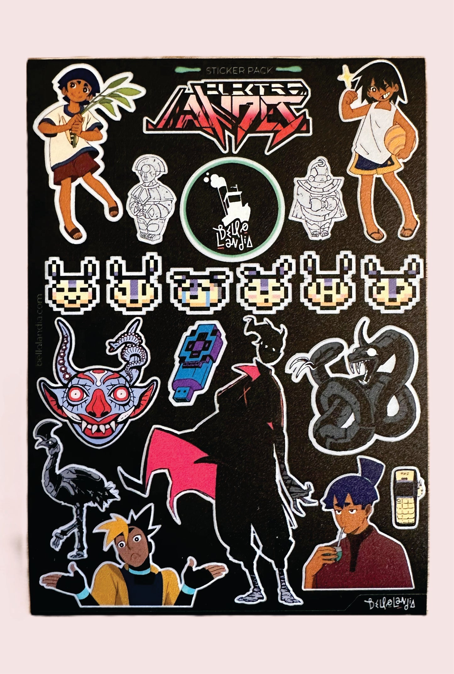PRE ORDER - Stickers Electro Andes A5