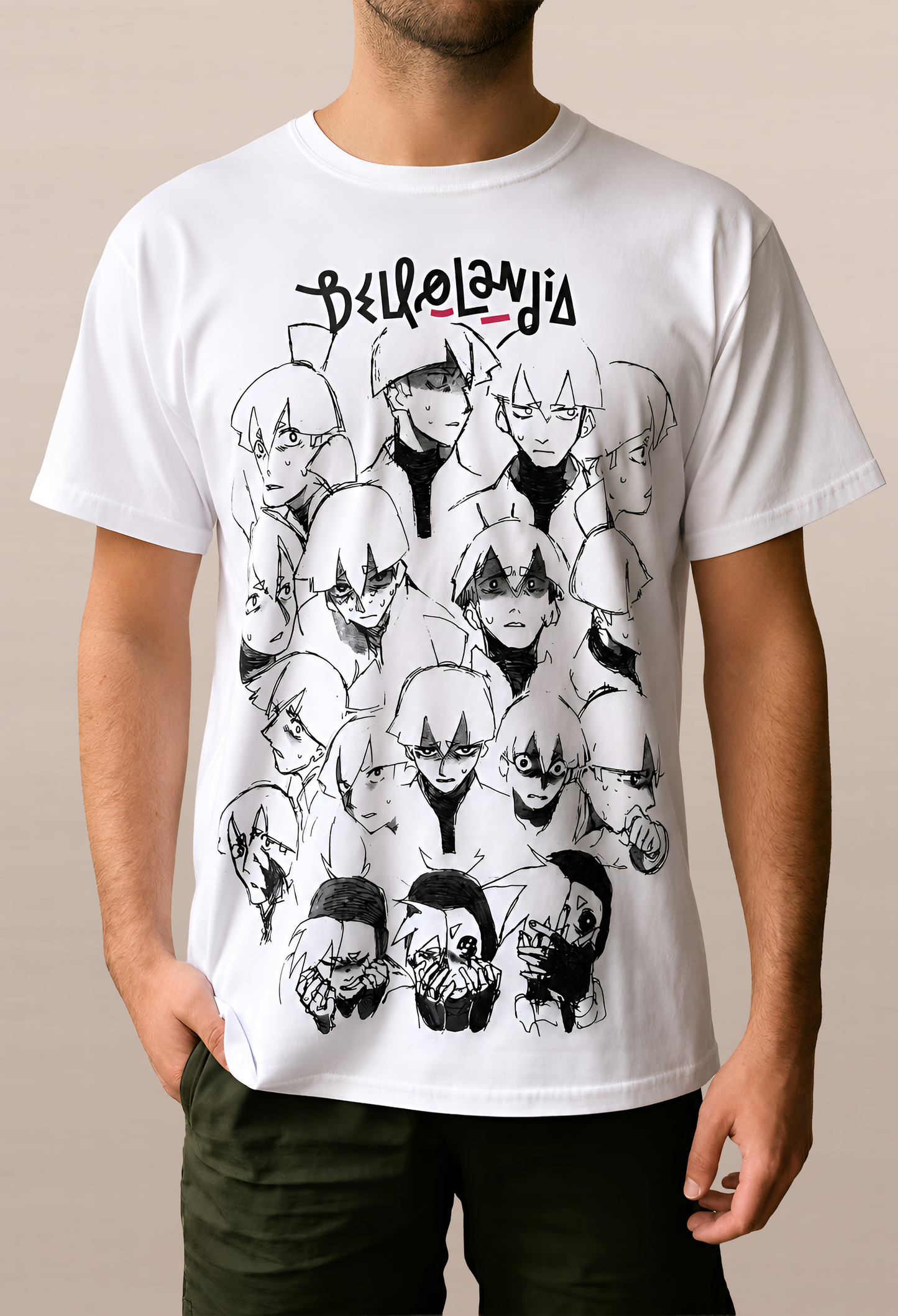 Remera Pietro Sketch Unisex